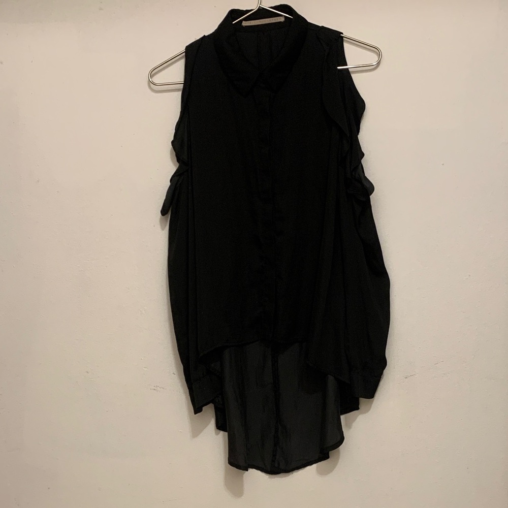 Button Front Blouse - Picture 4 of 14